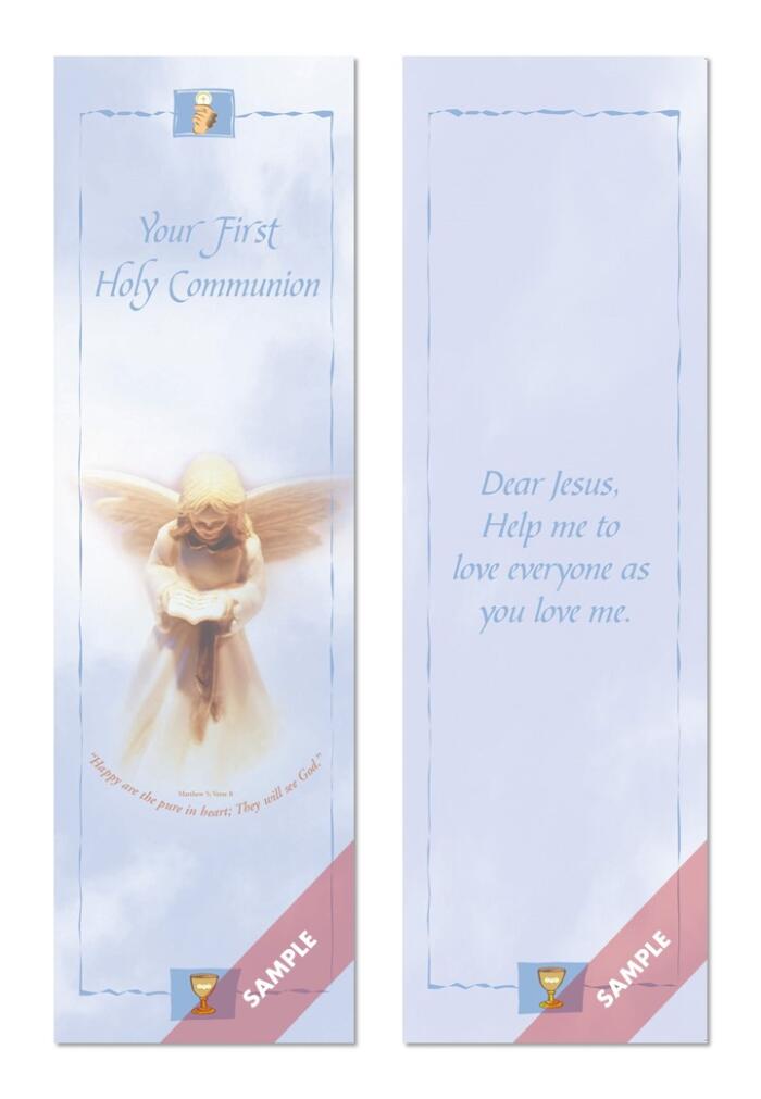 Communion Bookmark Prayer Card PC28